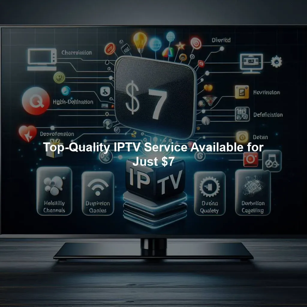 Top-Quality IPTV Service Available for Just $7