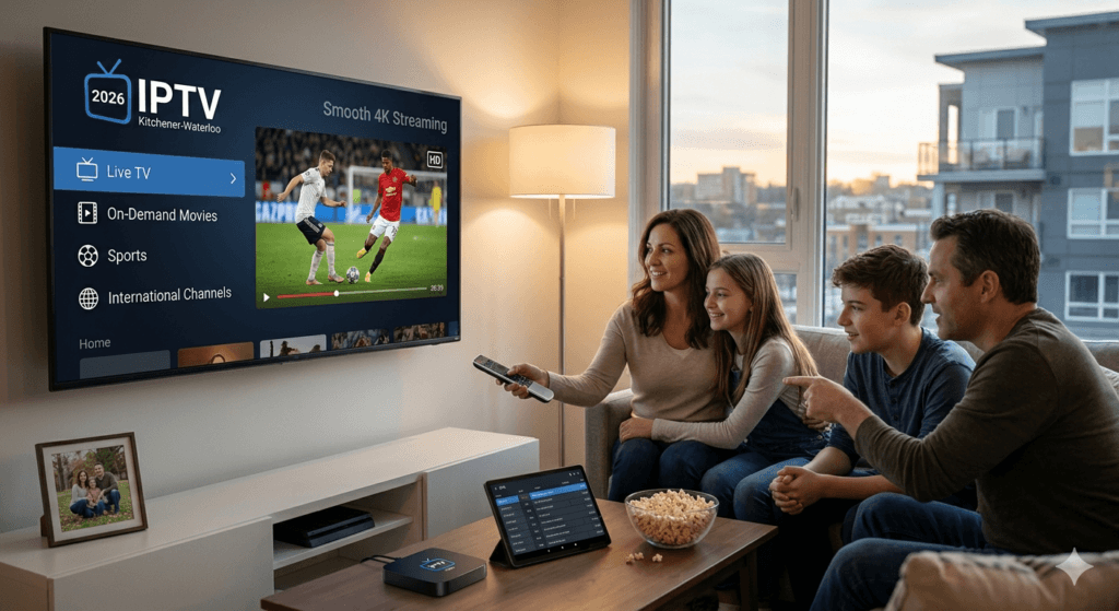 IPTV Kitchener 2026: Best IPTV Service for Kitchener-Waterloo Residents
