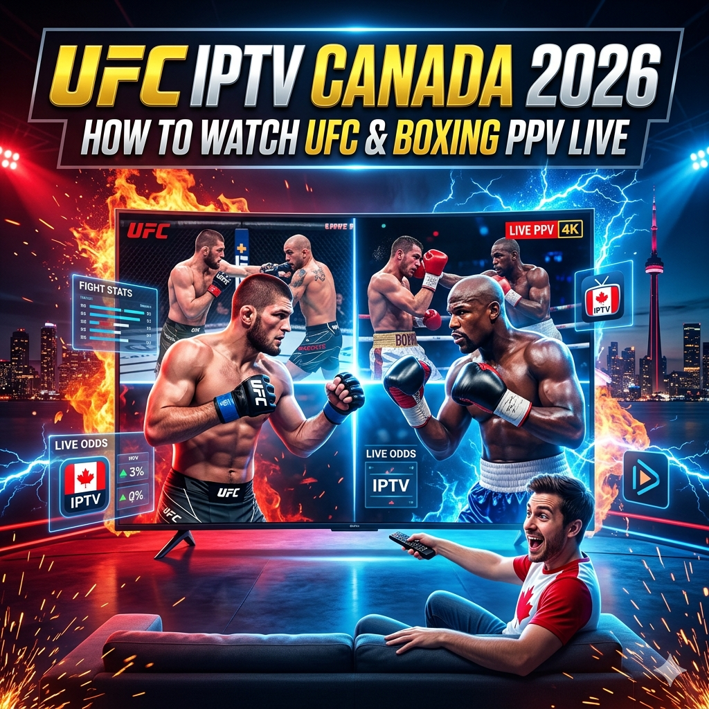 UFC IPTV Canada 2026: How to Watch UFC & Boxing PPV Live