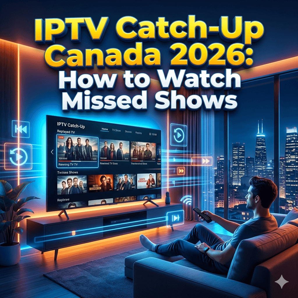 IPTV Catch-Up Canada 2026: How to Watch Missed Shows