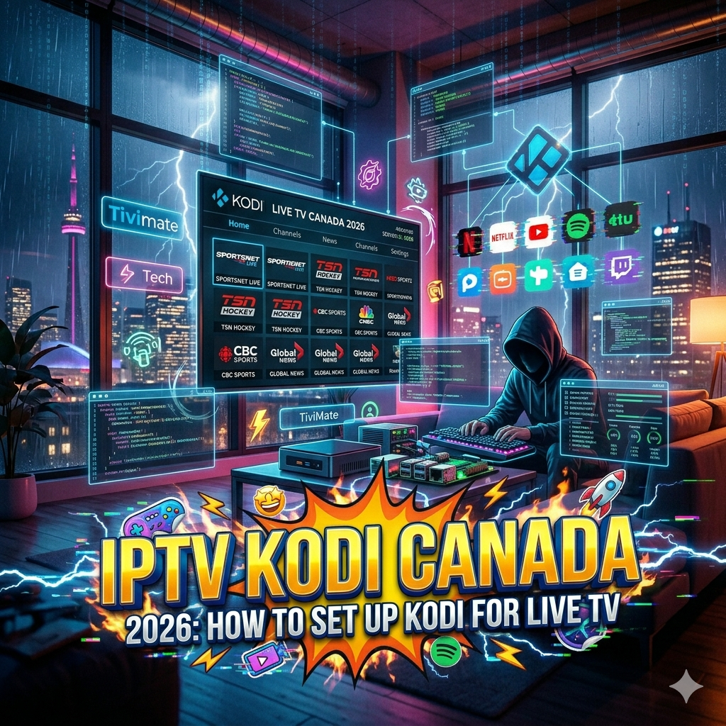 IPTV Kodi Canada 2026: How to Set Up Kodi for Live TV
