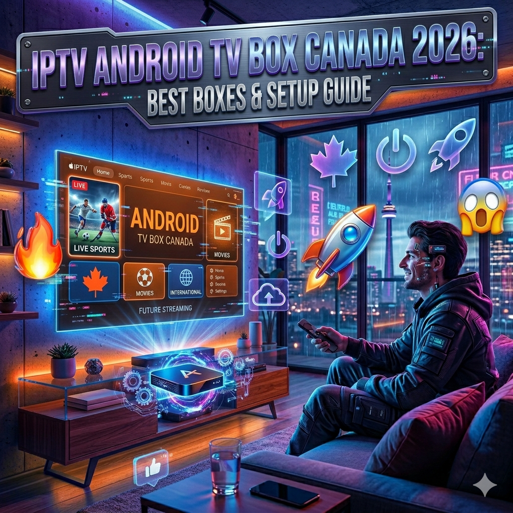 IPTV Android TV Box Canada 2026: Best Boxes & Setup Guide