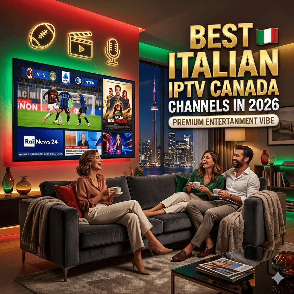 Best Italian IPTV Canada Channels in 2026