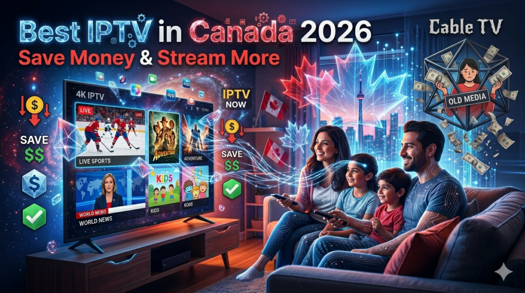 Best IPTV in Canada 2026: Save Money & Stream More