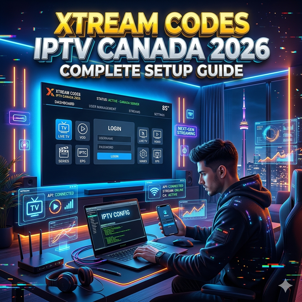 Xtream Codes IPTV Canada 2026: Complete Setup Guide